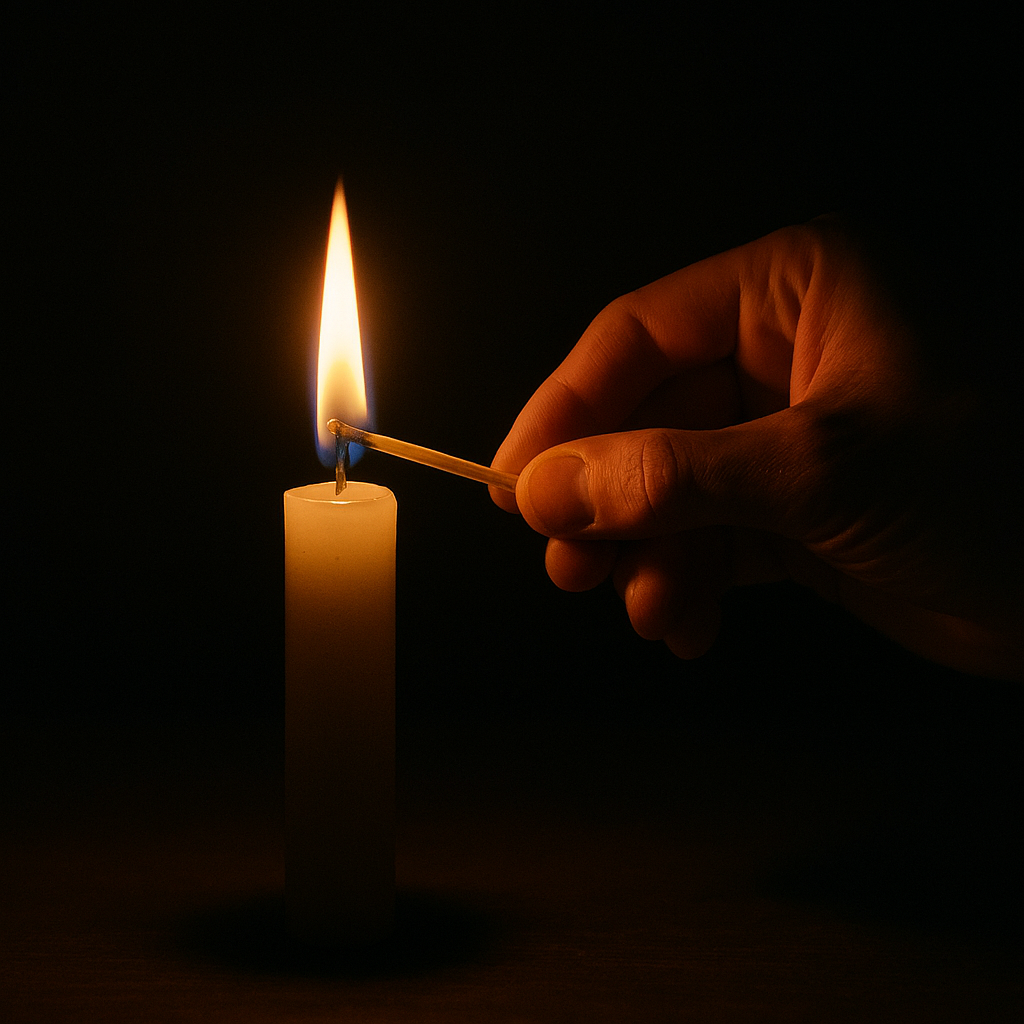 allumer bougie